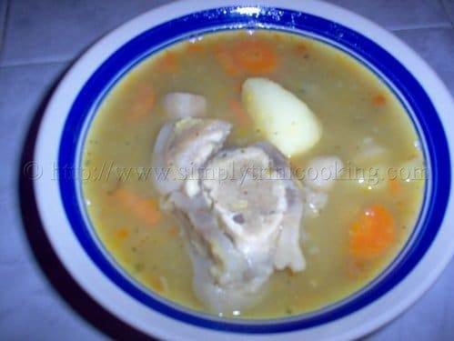 Cow Heel Soup Trinidad Cow Heel Soup