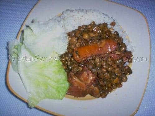 Stew Pigeon Peas and Rice  Simply Trini Cooking