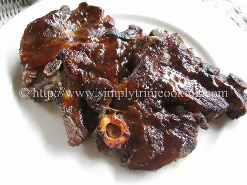Barbecue lamb