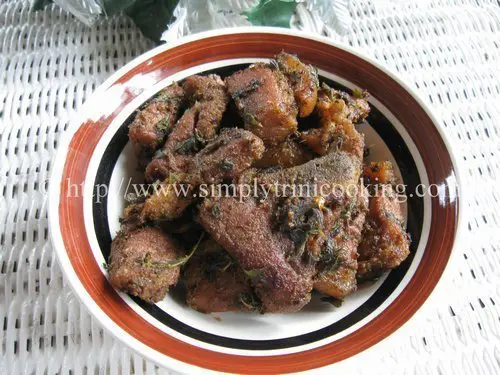 Trini Garlic Pork