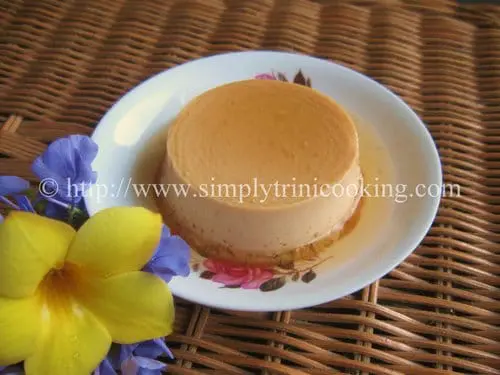 Creme Caramel, creme caramel trini