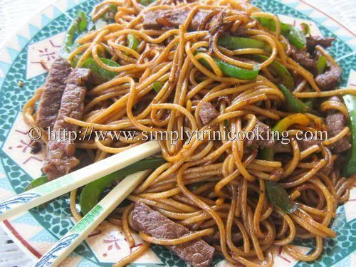 Stir fry Beef with Noodles1