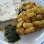 Sada Roti and Fry Aloo (Potato) 12 3503410498 c047726087 o