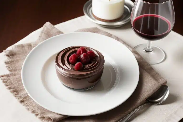 A delectable light chocolate m 1