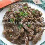 Beef in Hoisin Sauce