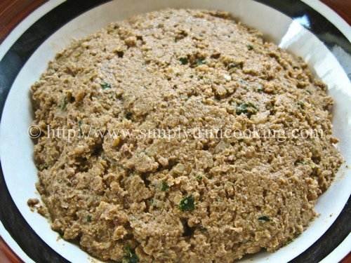 bene (sesame seed) chutney