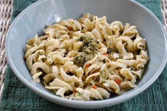Chadon Beni Pesto Pasta