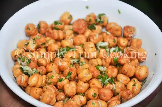 Fried Channa (chickpeas, garbanzo bean)