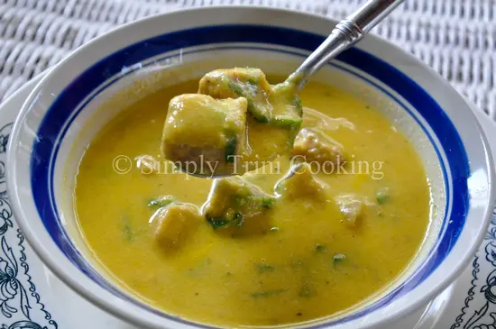 fish and sweet potato chowder