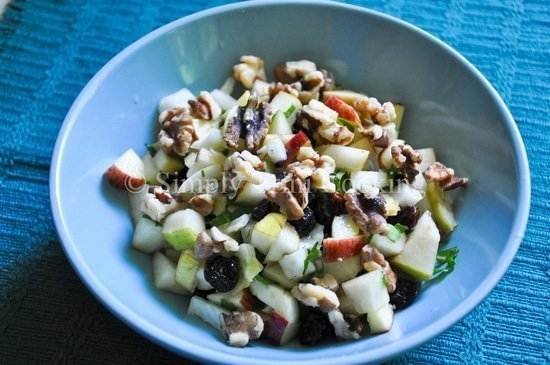 fruity nut salad