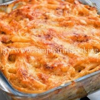 coconut macaroni pie