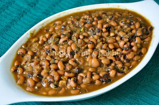 stewed black-eyed peas