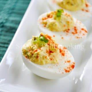 Deviled Eggs Trinistyle