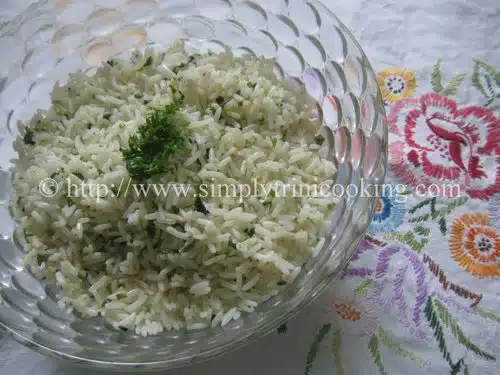 Herbed Rice 8