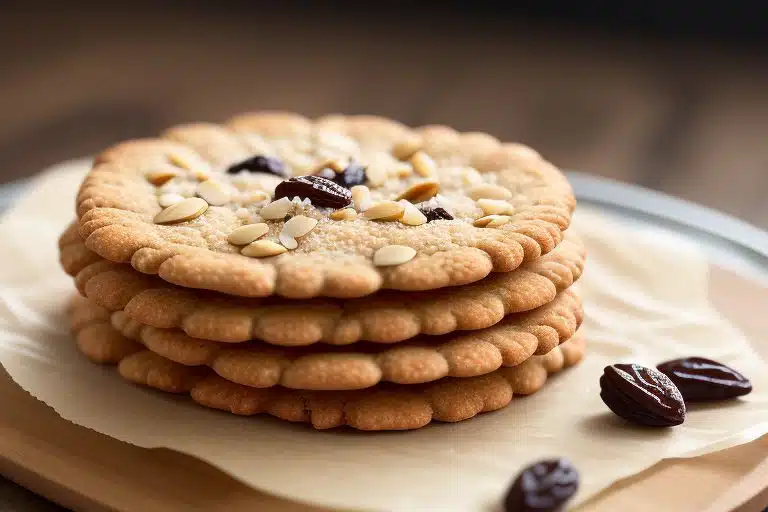 almond crackers that were made
