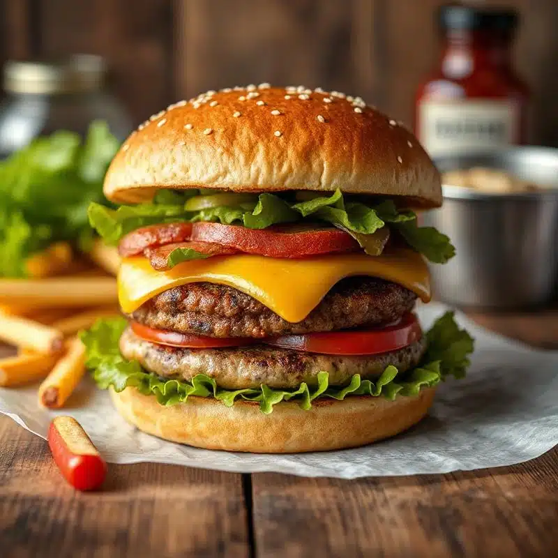 The Classic American Burger: A Simple Recipe for Kid-Friendly Deliciousness 1 classic american burger