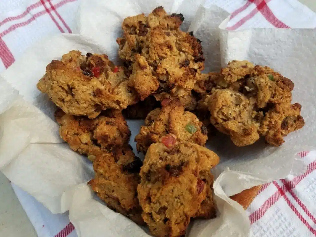 Gluten free Cornmeal Coconut Drops