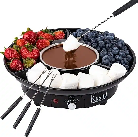 The Melted Magic of Chocolate Fondue 1 fondue pot set