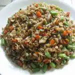 A Quick and Easy Trini Fry Rice II (with leftover rice) 12 fried rice II