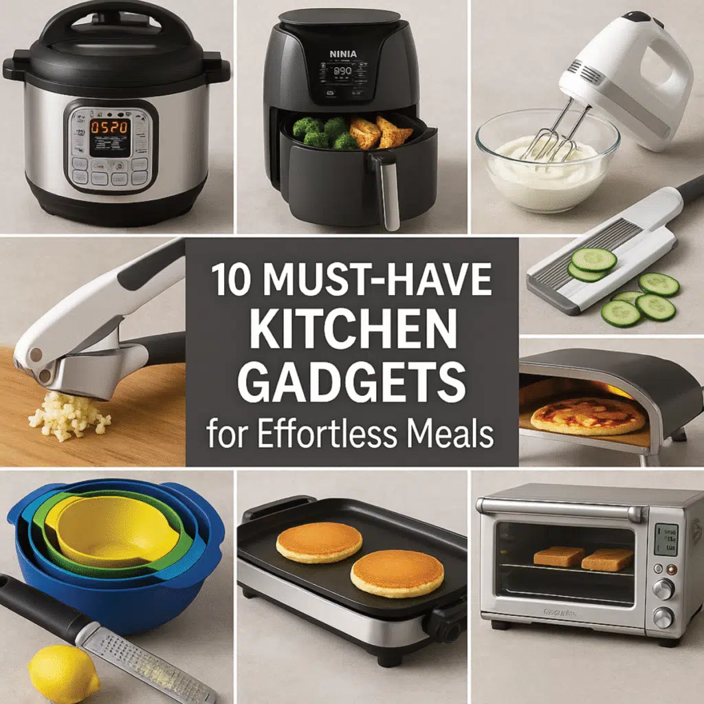 10 must have gadgets for effortless meals