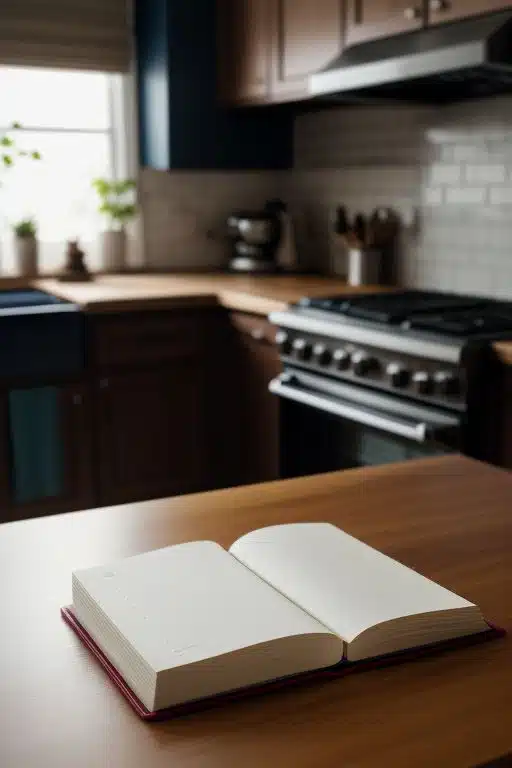 open recipe journal that looks 1