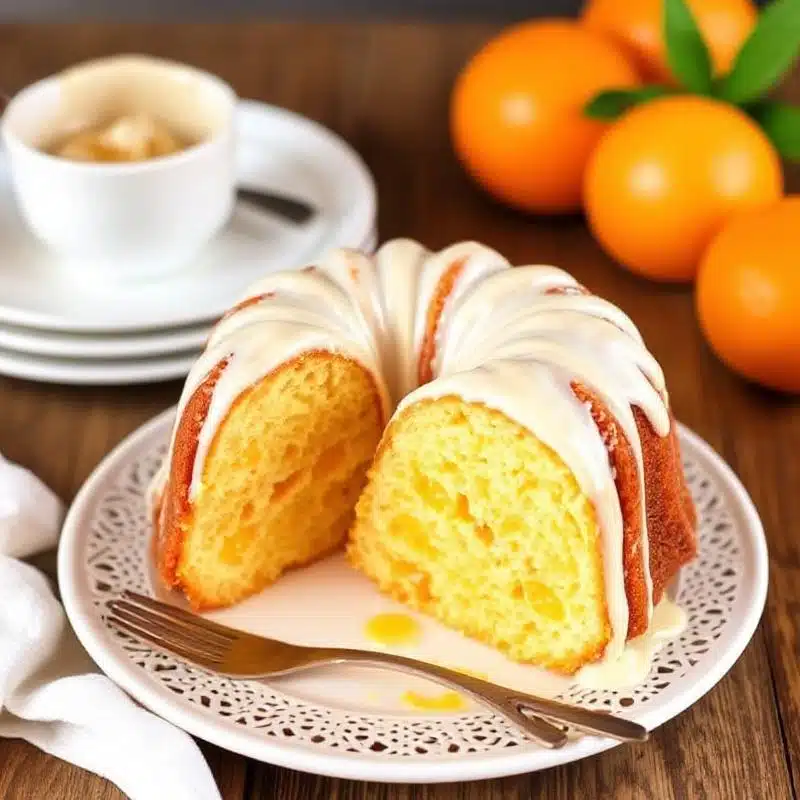 orange bundt cake