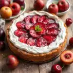 Sweet Tarty and Jammy Plum Torte 2 plum torte