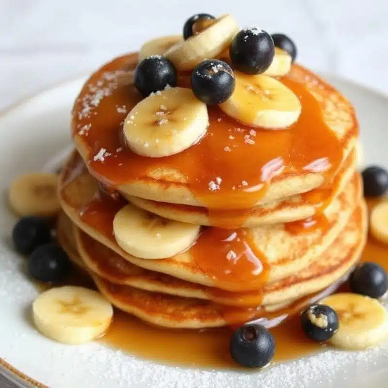 sugar free banana pancakes