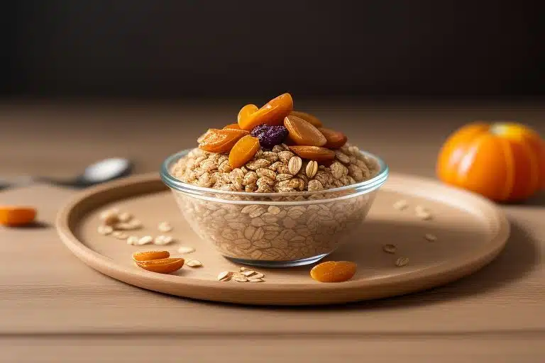 toasted cinnamon rolled oats w